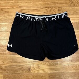Under Armour Women's Black Athletic Shorts
